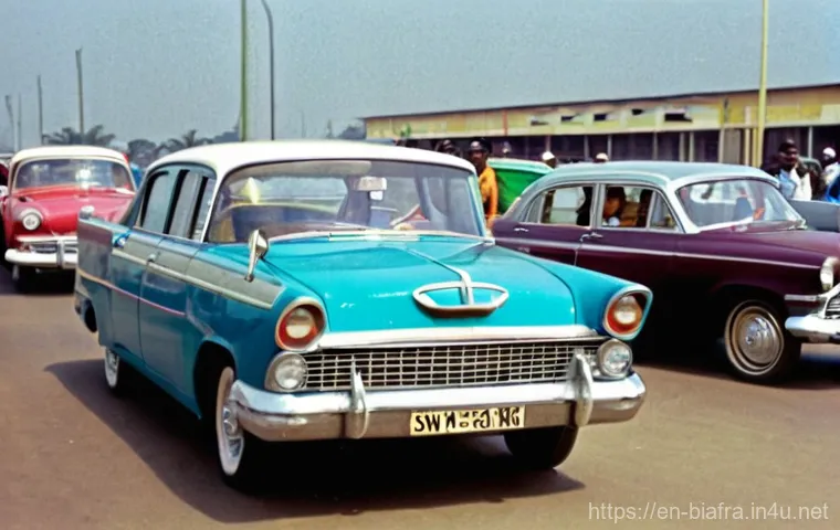 비아프라 전쟁과 나이지리아의 경제적 붕괴 - Here are three detailed image generation prompts in English, inspired by the provided text: